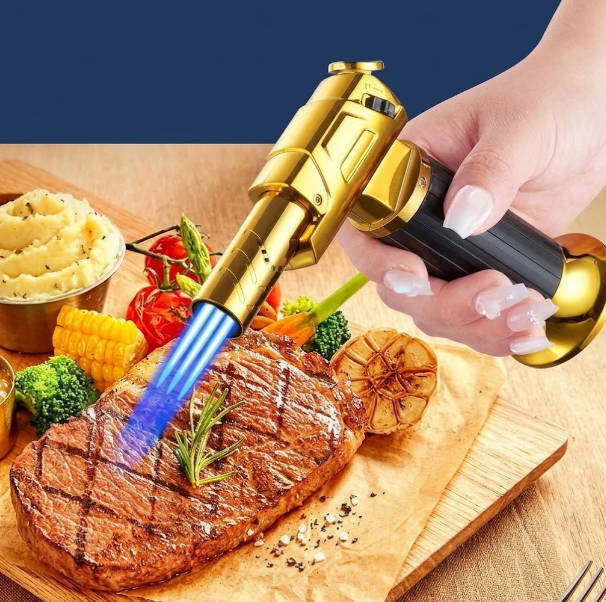 Kitchen Torch Butane Gas For Cooking Creme Brulee And Caramelizing