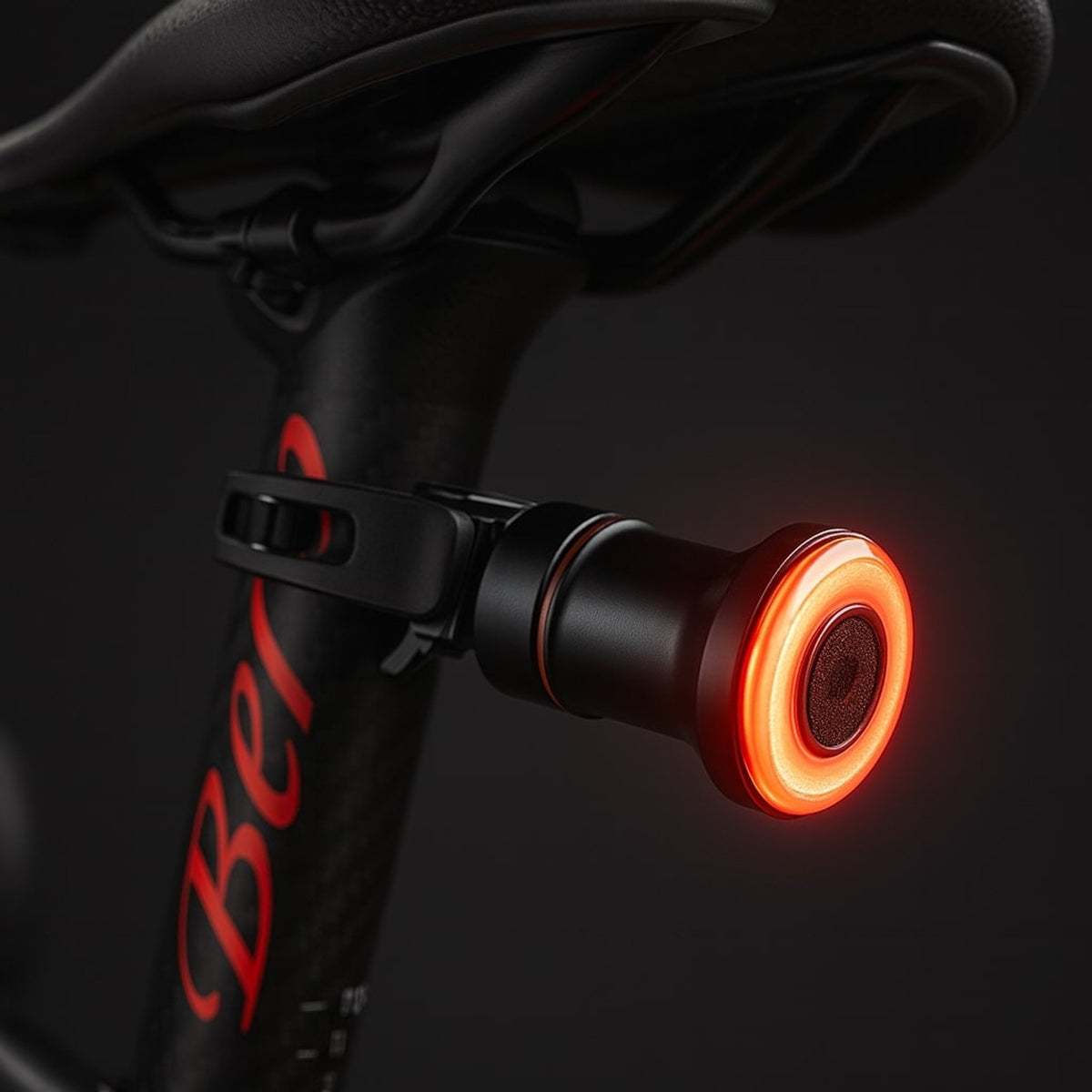 Aluminum Cylindrical Bicycle Rear Light - Image 2