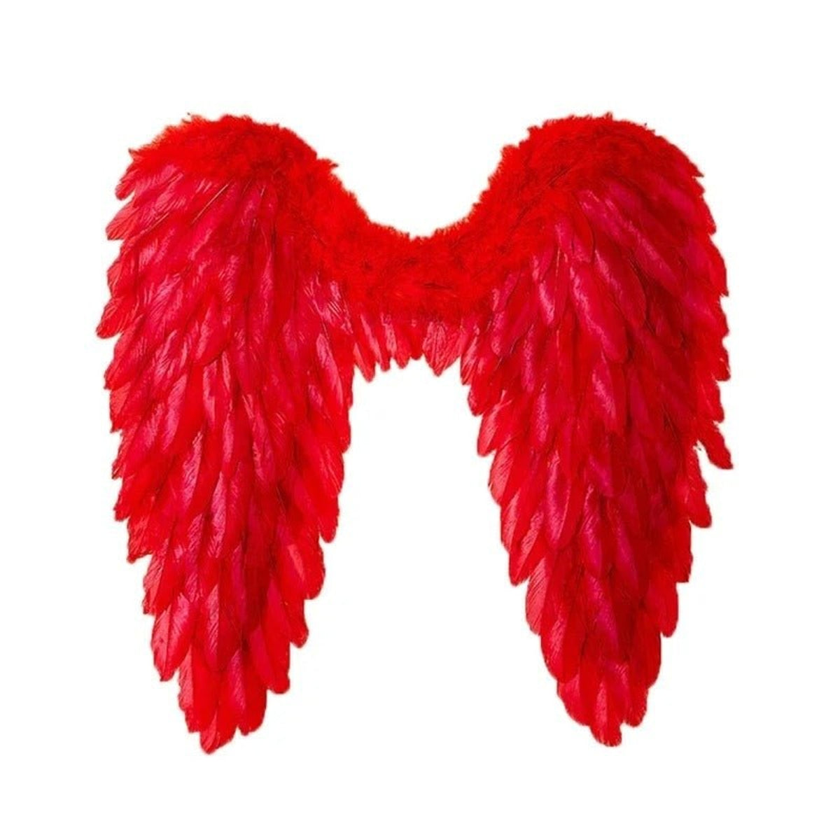 Angel Wings For Halloween Costume Feathered With Elastic Straps Unisex Decorative - Image 4