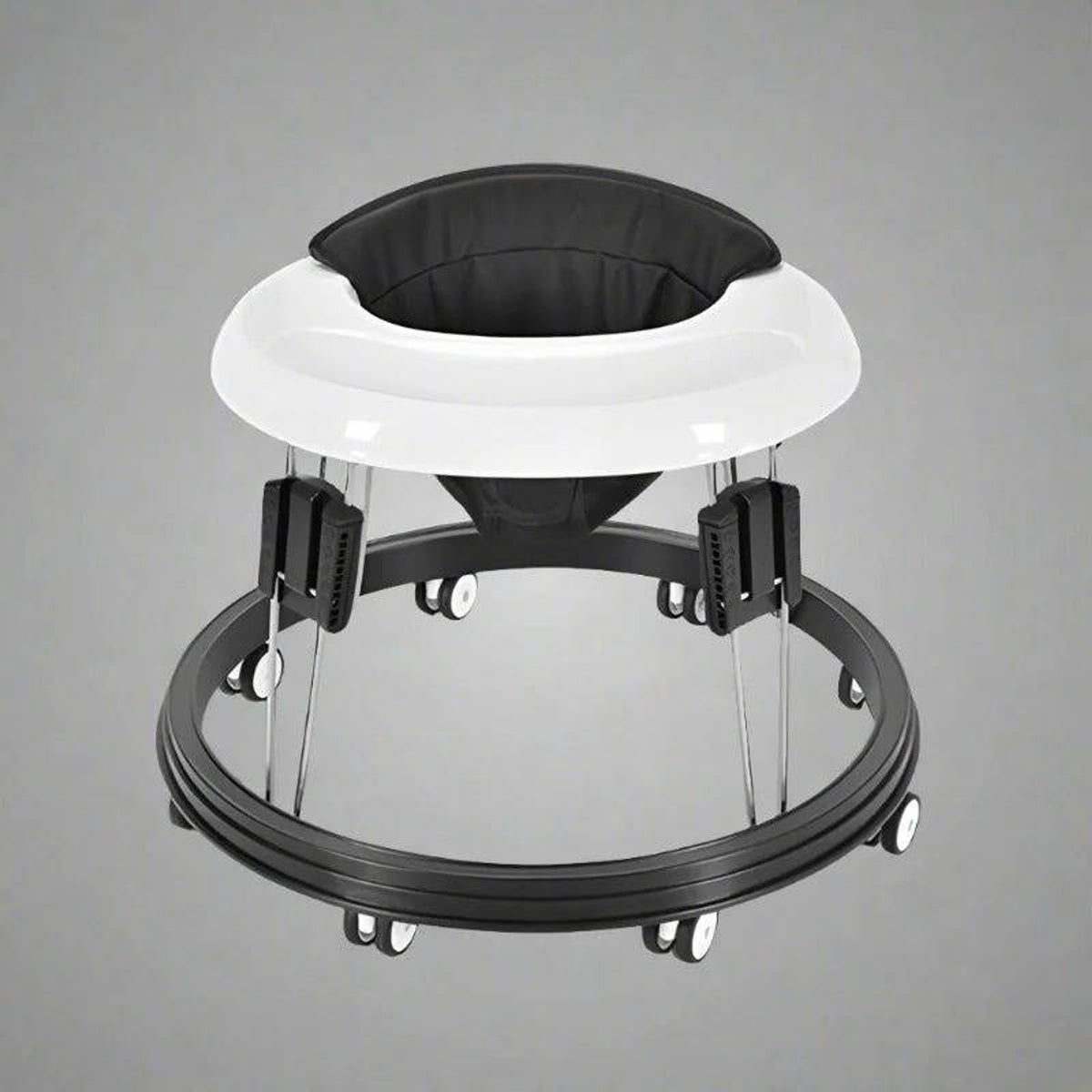 Anti Rollover Baby Walker With Wraparound Safety Cushion And Protective Bumper Shield - Image 5