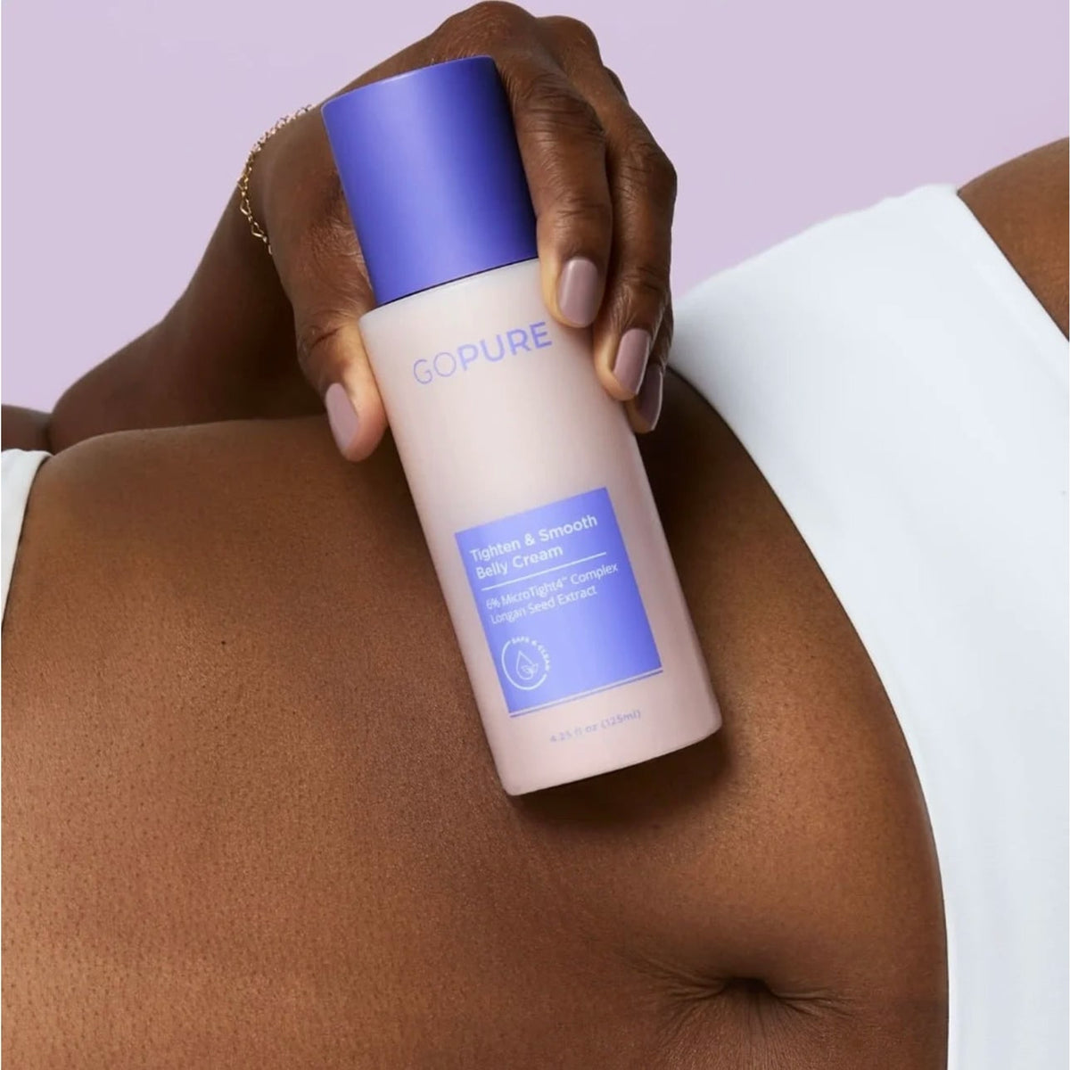 Belly Cream With MicroTight4 And Longan Seed Extract For Tightening And Smoothing - Image 2
