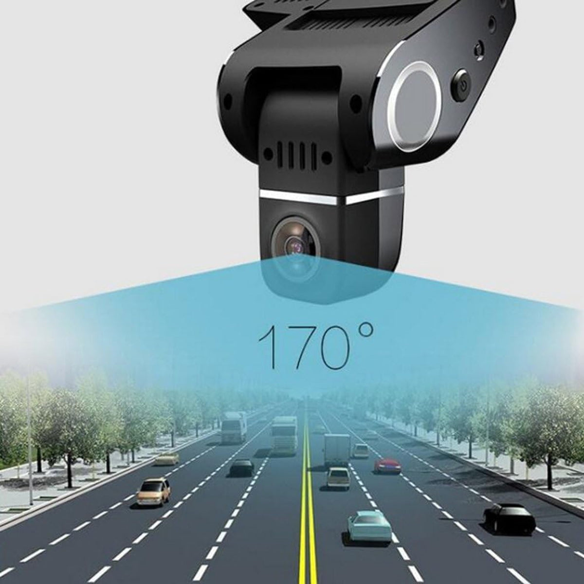 Car Dash Cam System With Front And Rear Cameras Lcd Screen And Night Vision - Image 4
