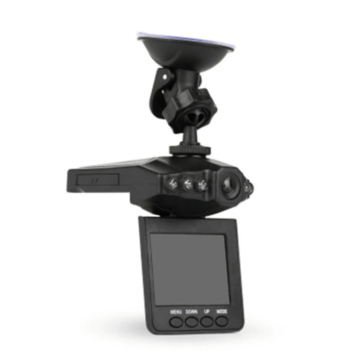 Car Dash Cam With Swiveling Screen And IR Night Vision Suction Cup Mount - Image 6