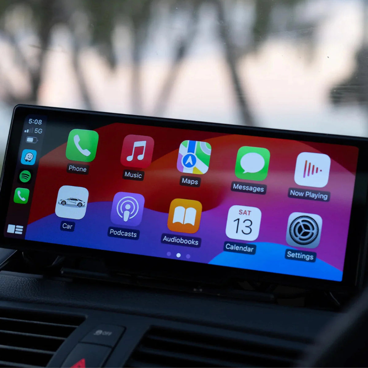 Car Display Screen Portable With Apple CarPlay Android Auto And Dashcam - Image 3