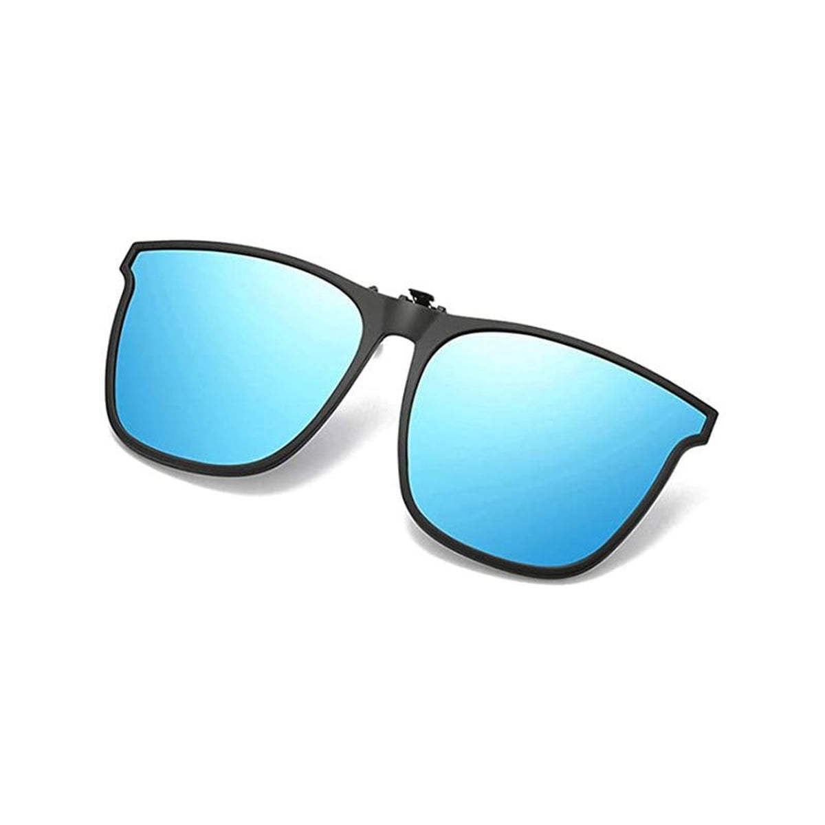 Clip On Sunglasses Flip Up Polarized Rectangular For Prescription Glasses - Image 11