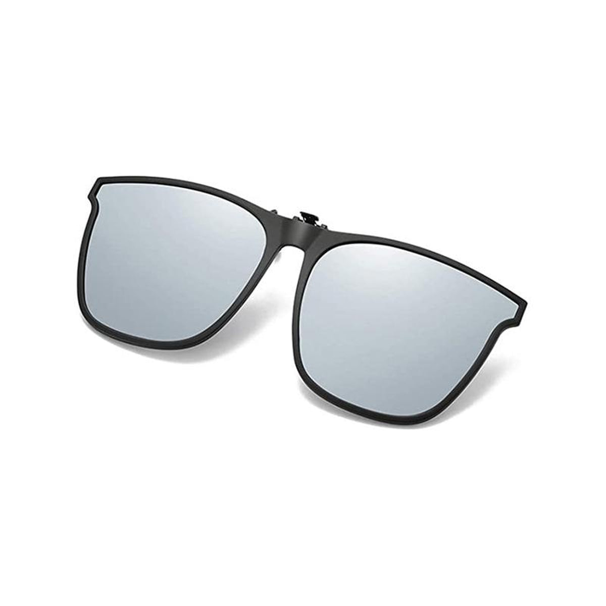 Clip On Sunglasses Flip Up Polarized Rectangular For Prescription Glasses - Image 3