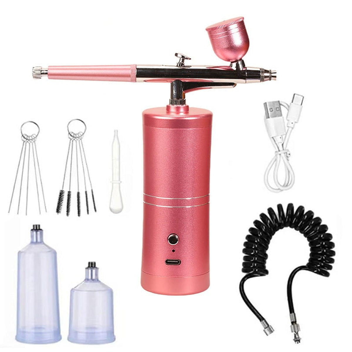 Cordless Airbrush Kit With Adjustable Spray Pressure For Precision Art And Crafting - Image 6