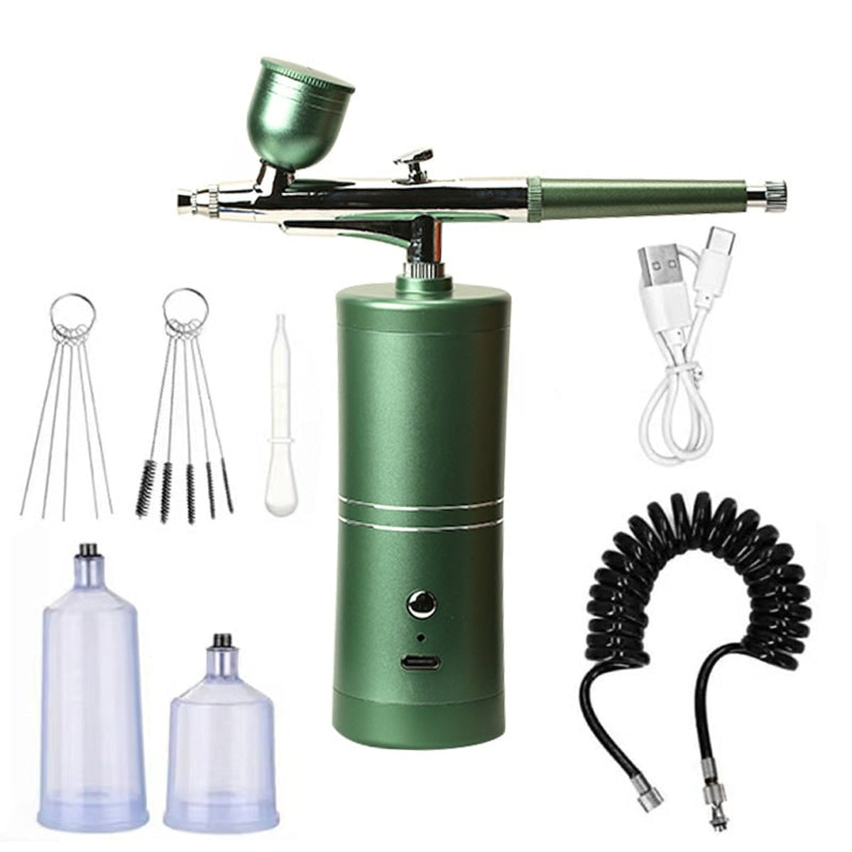 Cordless Airbrush Kit With Adjustable Spray Pressure For Precision Art And Crafting - Image 8