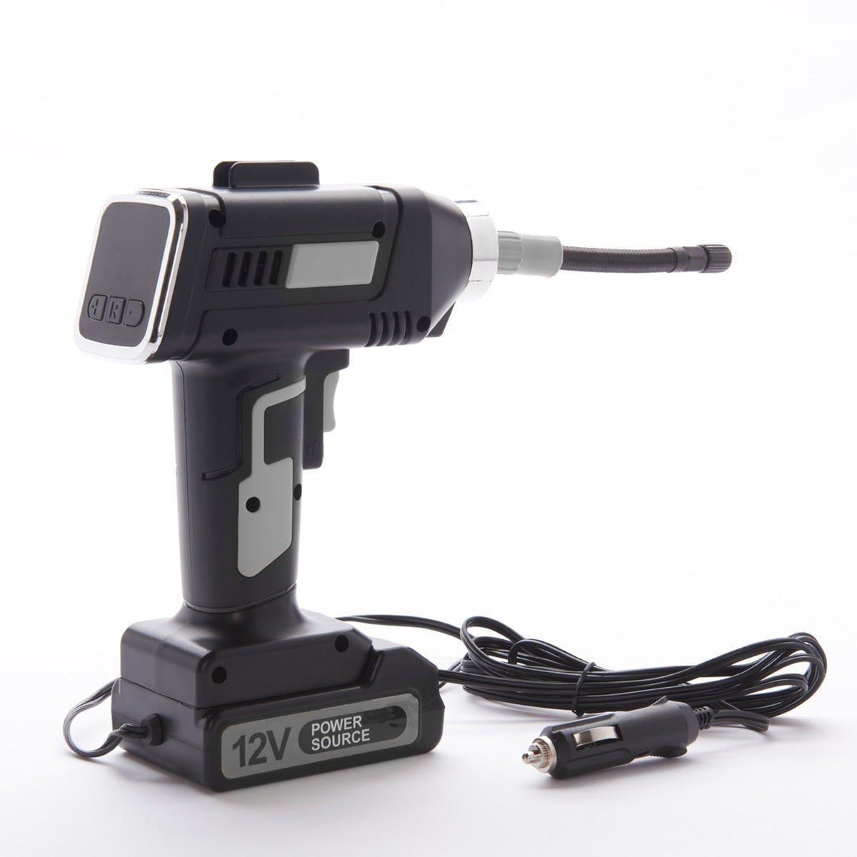 Cordless Auto Stop Tire Inflator With Digital Gauge And LED Light - Image 7