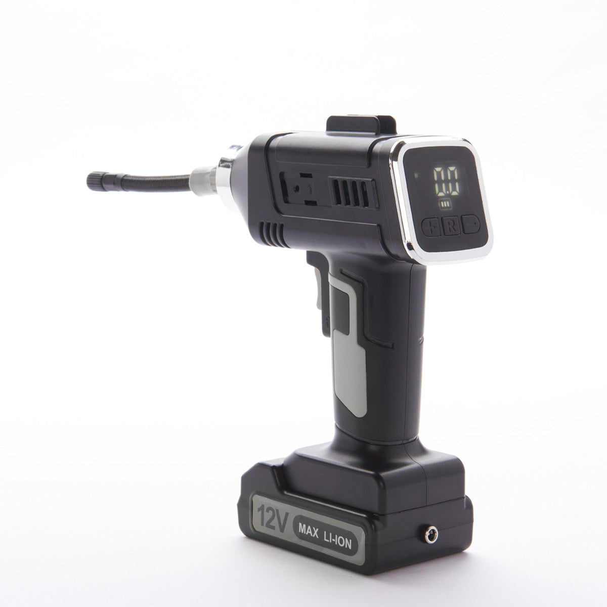 Cordless Auto Stop Tire Inflator With Digital Gauge And LED Light - Image 2