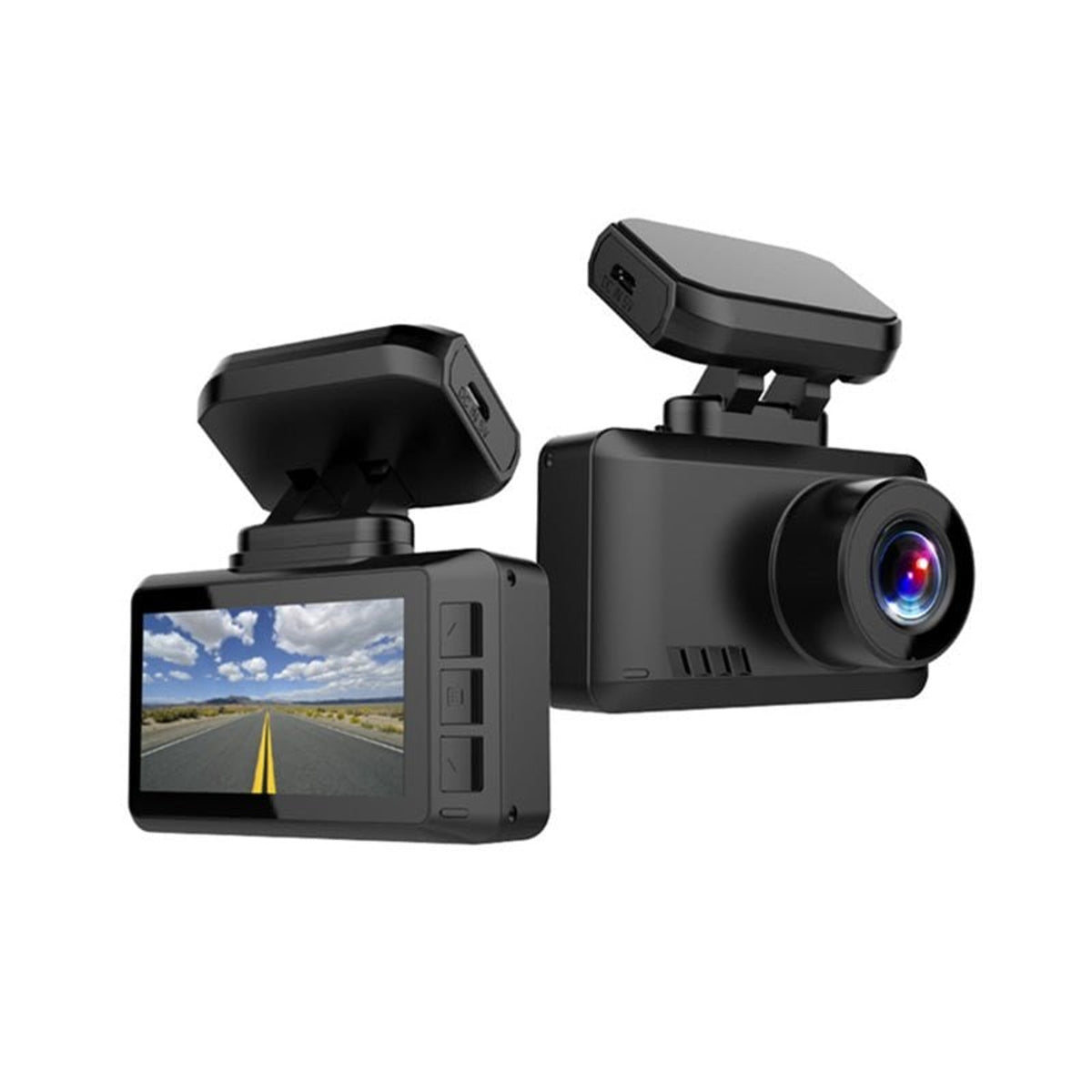 Dash Cam For Car With 4K Recording And Built-In Lcd Screen For Driving Footage Playback - Image 1