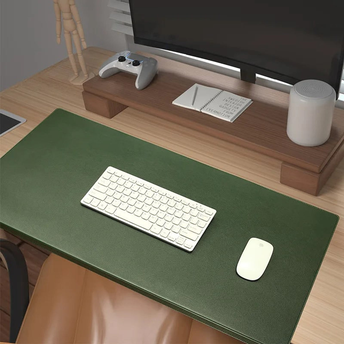 Desk Mat Large Non-Slip Waterproof Office Mouse Pad Wrist Elbow Guard Gaming Cushion - Image 4