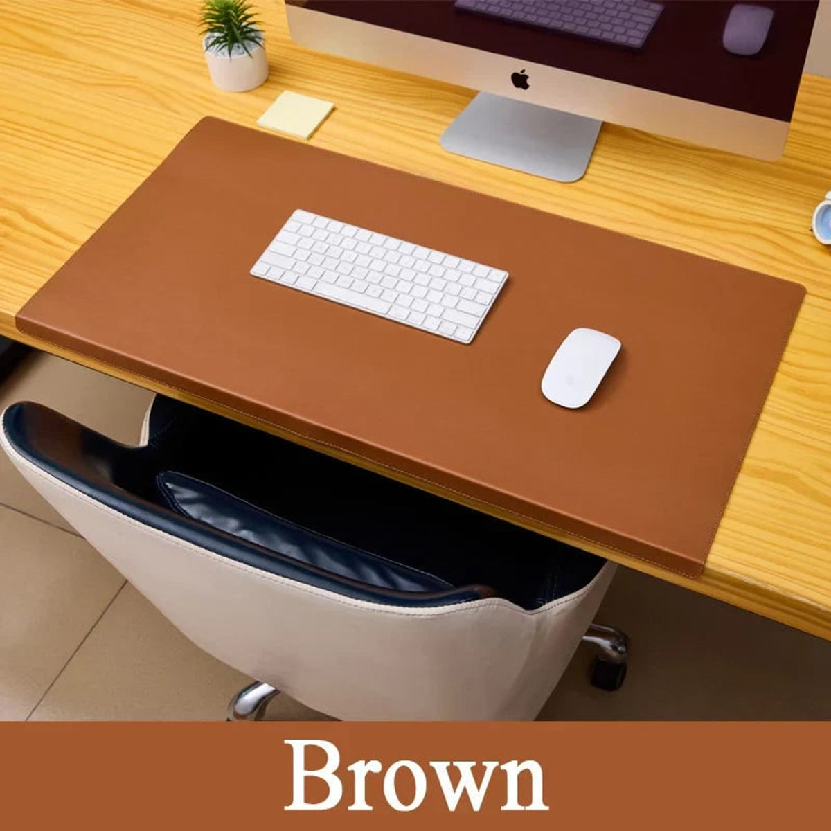 Desk Mat Large Non-Slip Waterproof Office Mouse Pad Wrist Elbow Guard Gaming Cushion - Image 6