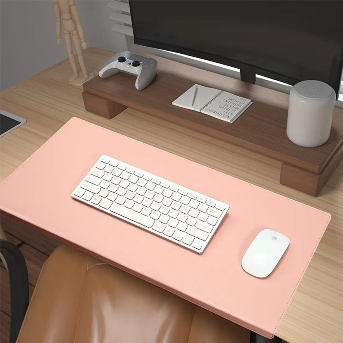 Desk Mat Large Non-Slip Waterproof Office Mouse Pad Wrist Elbow Guard Gaming Cushion - Image 5
