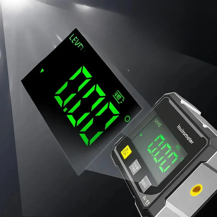 Digital Angle Gauge Inclinometer Laser Level 360 Degree Magnetic Dual Axis - Image 7