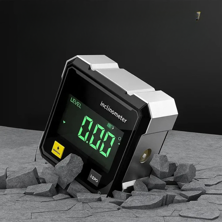 Digital Angle Gauge Inclinometer Laser Level 360 Degree Magnetic Dual Axis - Image 8