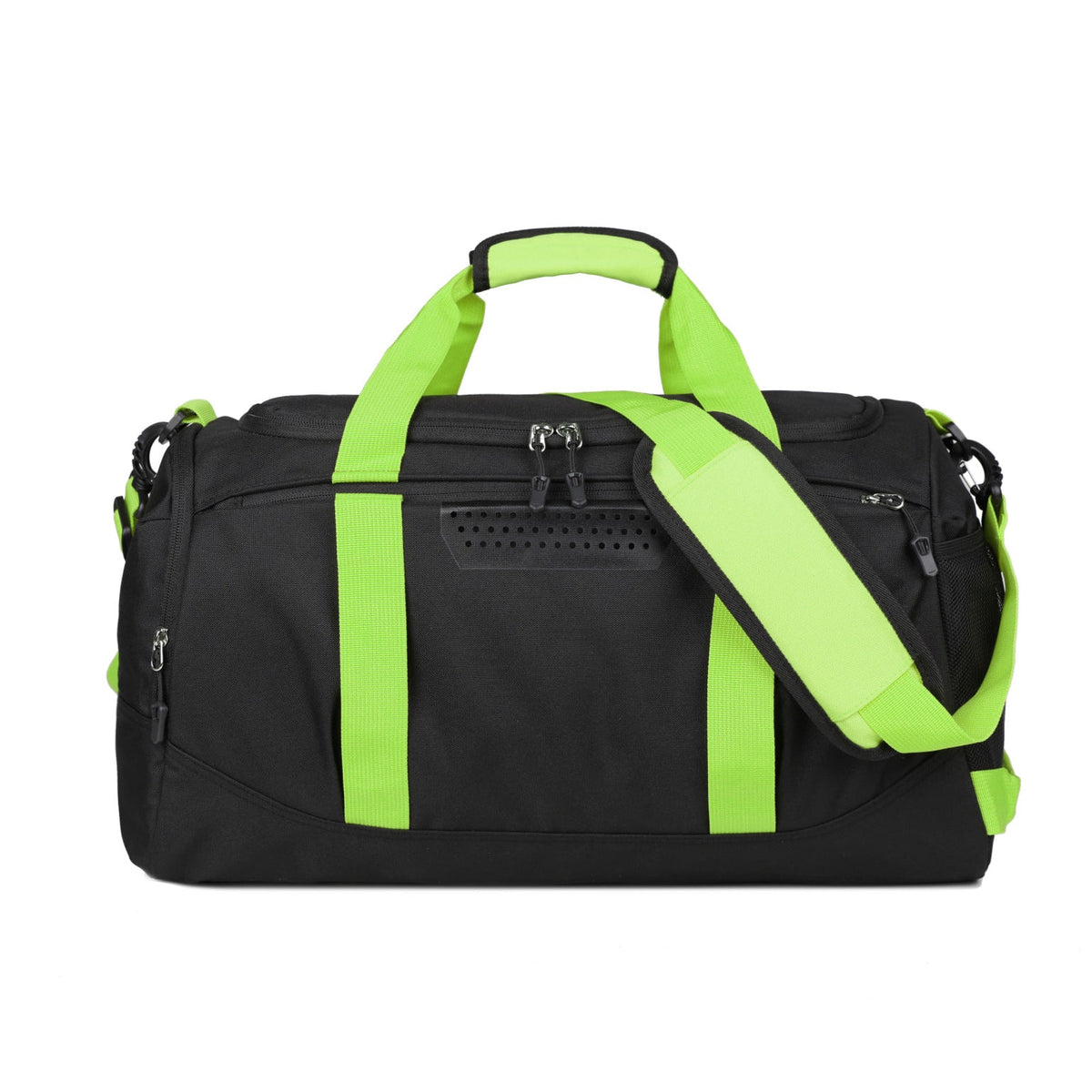 Dual-Compartment Travel Duffel Bag Sporty With Smart Organization And Durable Construction - Image 3