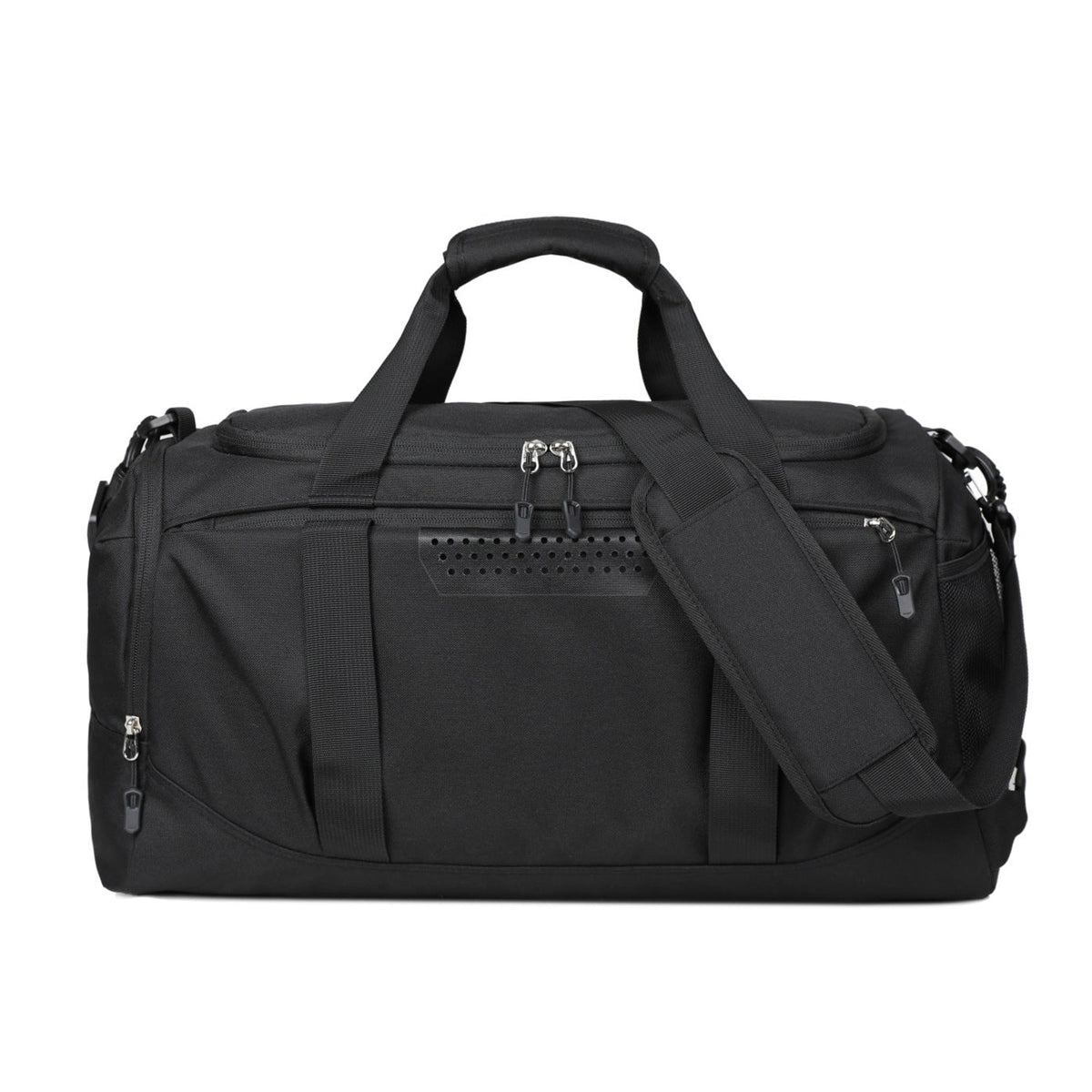 Dual-Compartment Travel Duffel Bag Sporty With Smart Organization And Durable Construction - Image 1