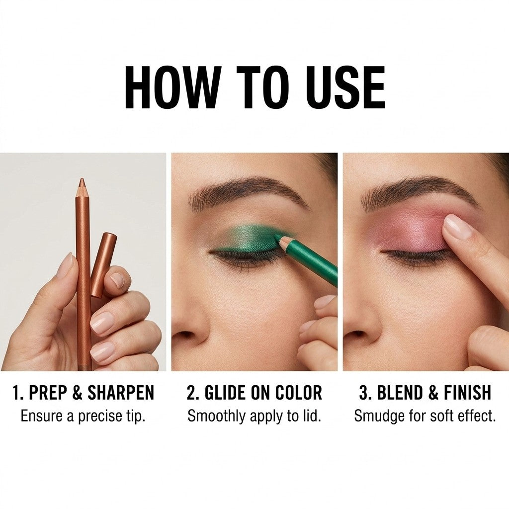 eyeshadow stick pen set how to use in 3 steps