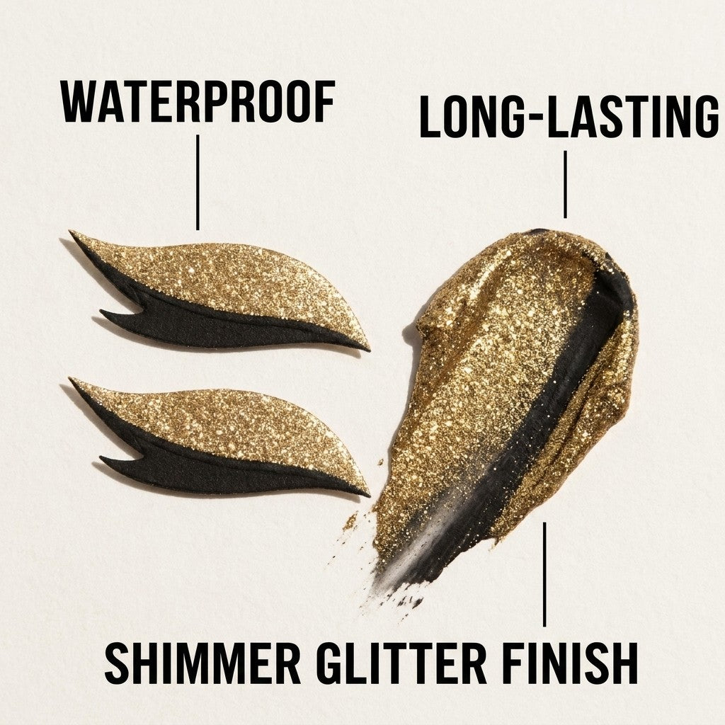 eyeshadow transfer stickers texture and key ingredients