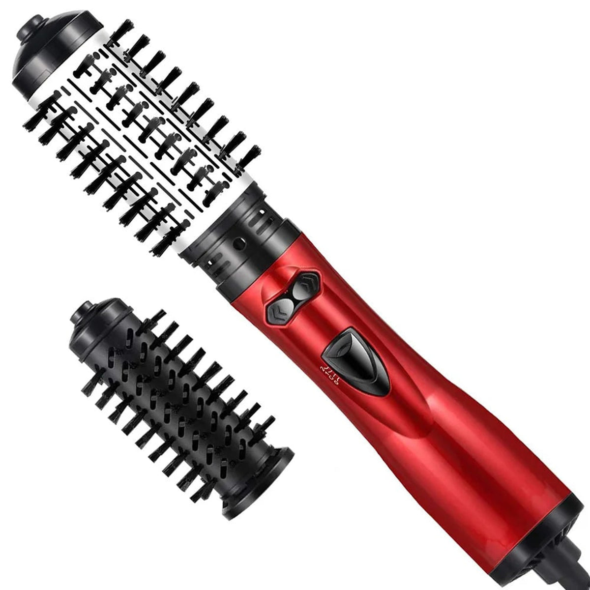 Hair Dryer Brush Hot Air Styler With Interchangeable Heads For Volumizing And Smoothing - Image 1