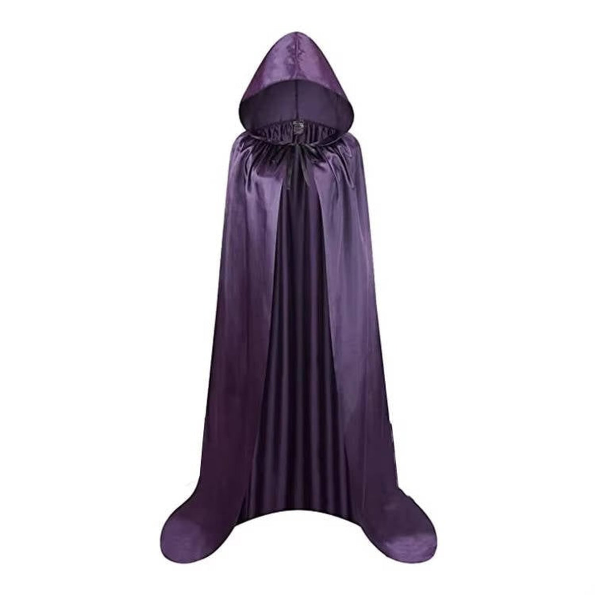 Halloween Costume Cape Hooded Cloak Full-Length For Adults Horror Themed - Image 10