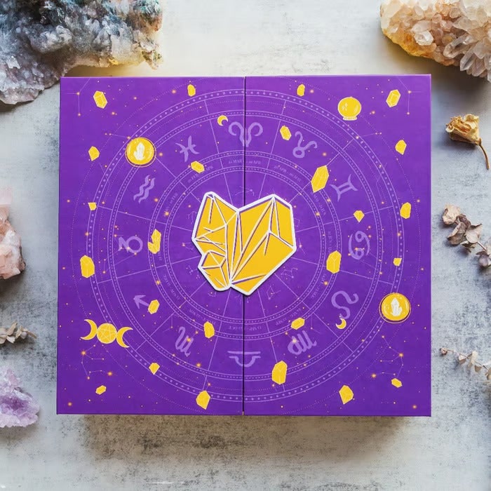 Halloween Crystal Advent Calendar 24 Healing Celestial Zodiac Spiritual Treasure Countdown - Image 5