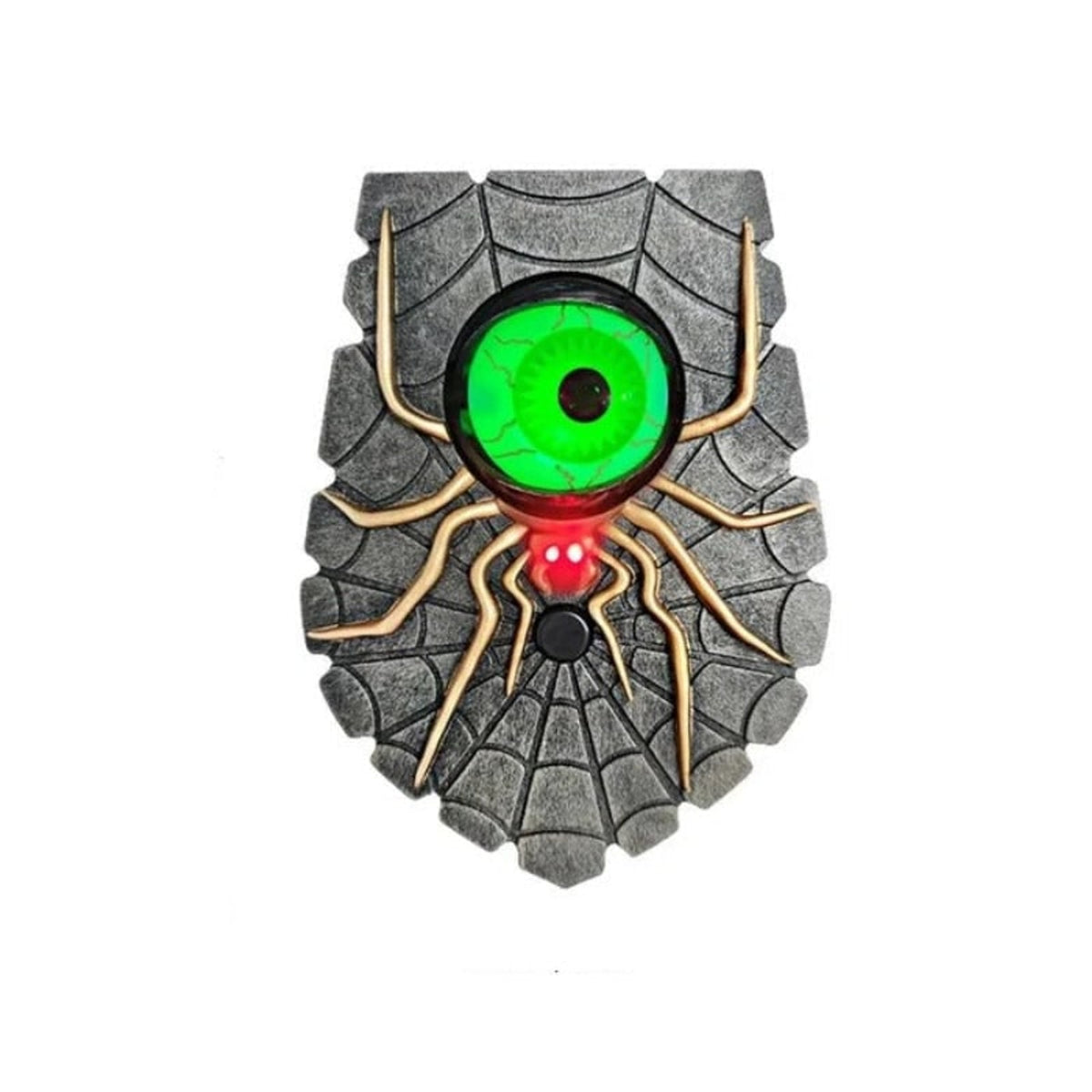 Halloween Decoration Halloween Spider Doorbell Decoration With Illuminated Blinking Eye And Battery-Powered Operation - Image 6