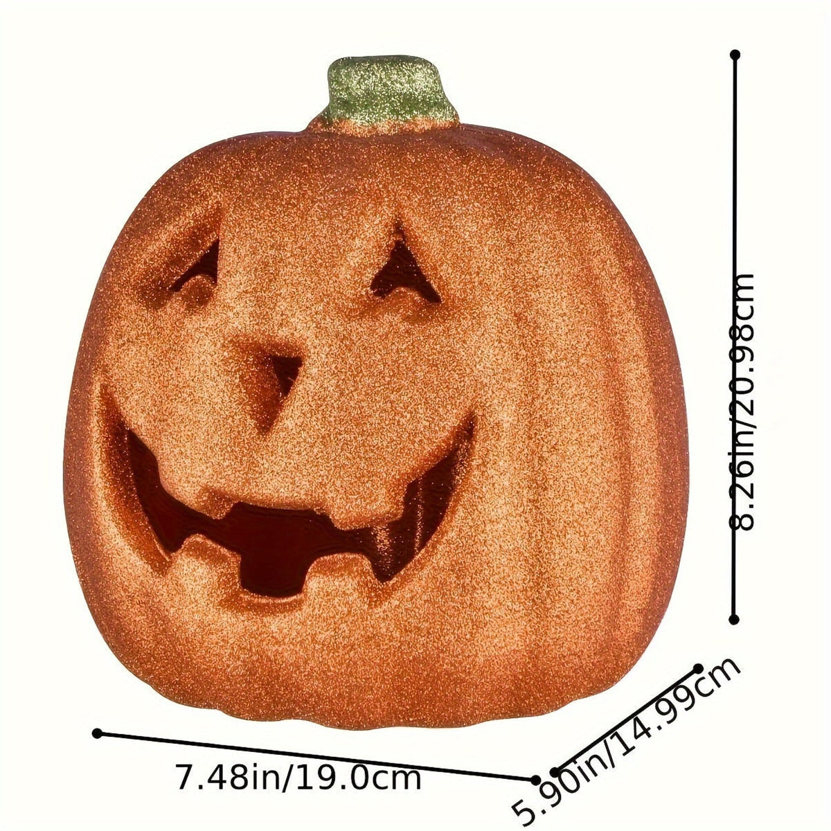 Halloween Light Up Pumpkin With Battery Operated Jack O'lantern Decor And Festive Glow For Indoor Outdoor Use - Image 6