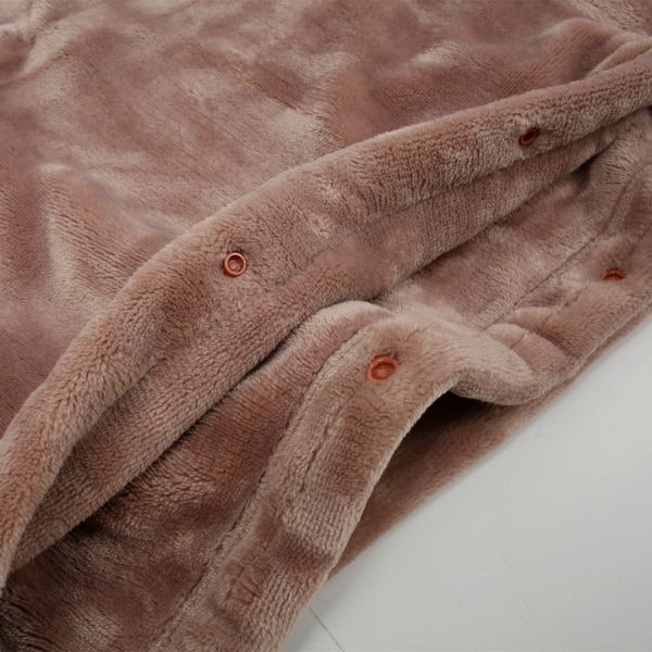 Heated Blanket Throw Fleece Foldable With Drawstring Pouch - Image 6