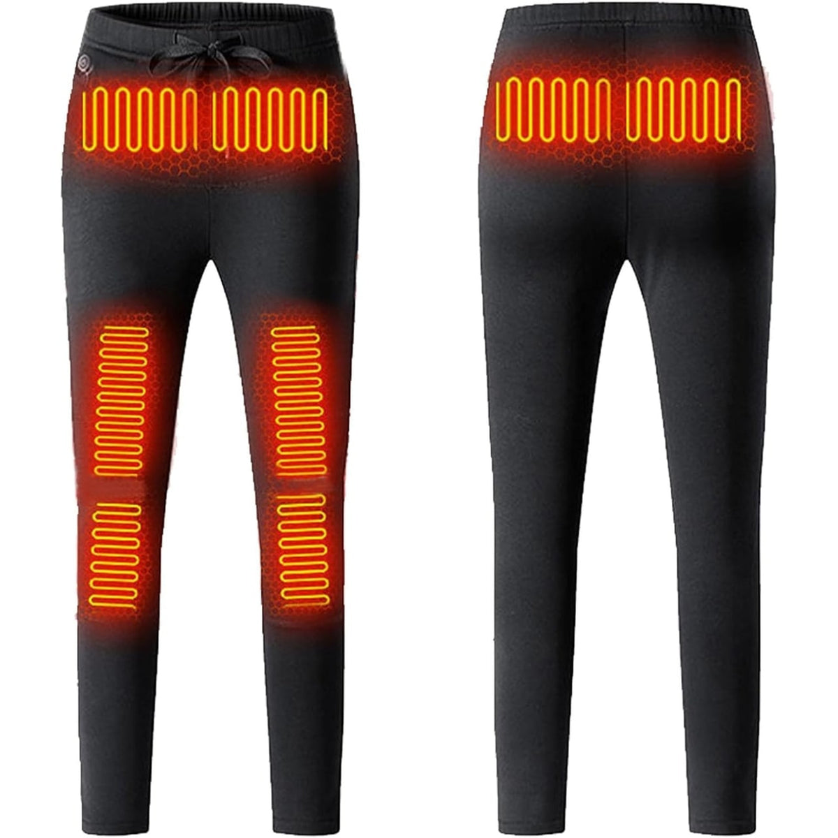 Heated Thermal Pants USB Rechargeable Electric Underwear With Multi-Zone Warmth - Image 1