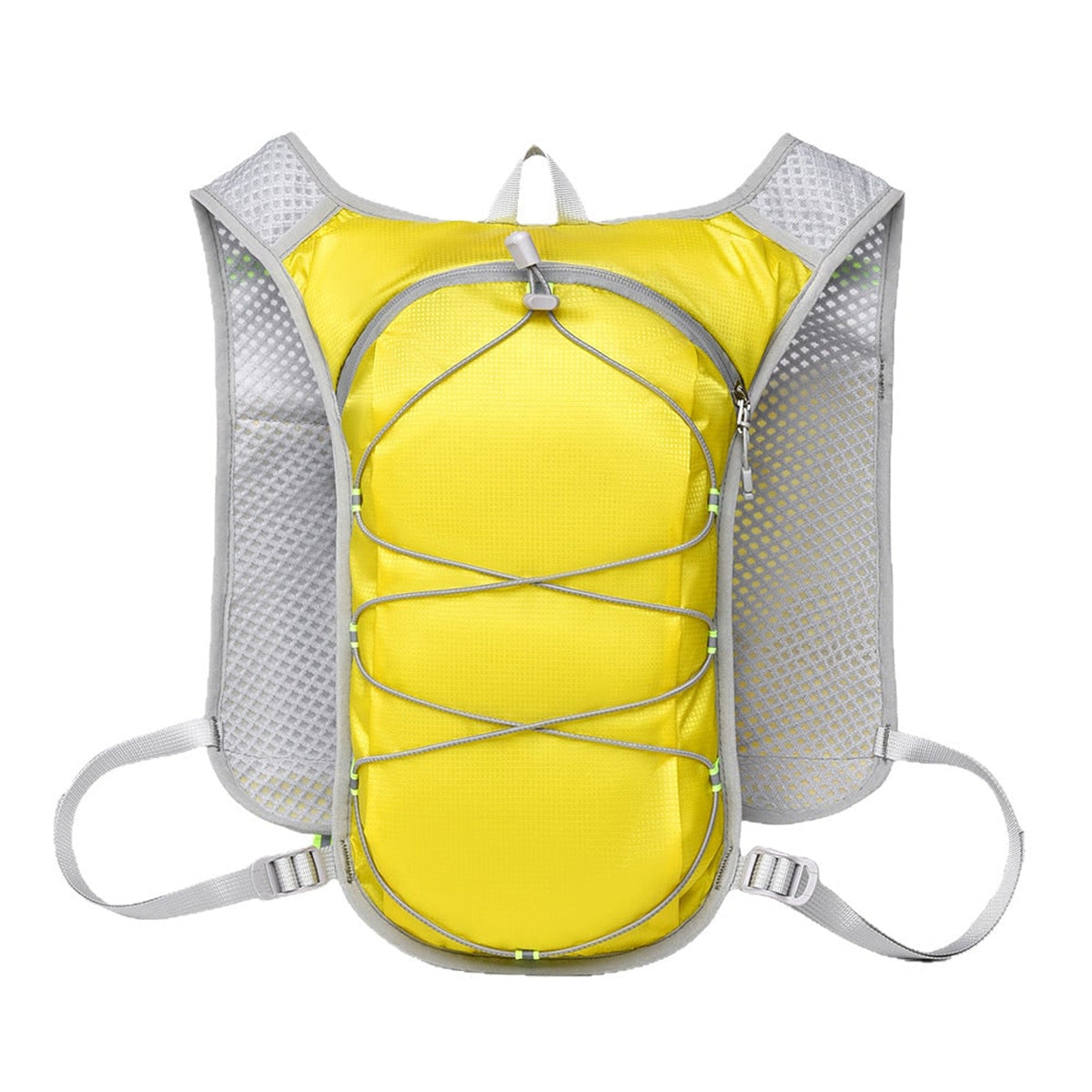 Hydration Vest With Detachable Bladder And Mesh Back Panel For Breathability - Image 5