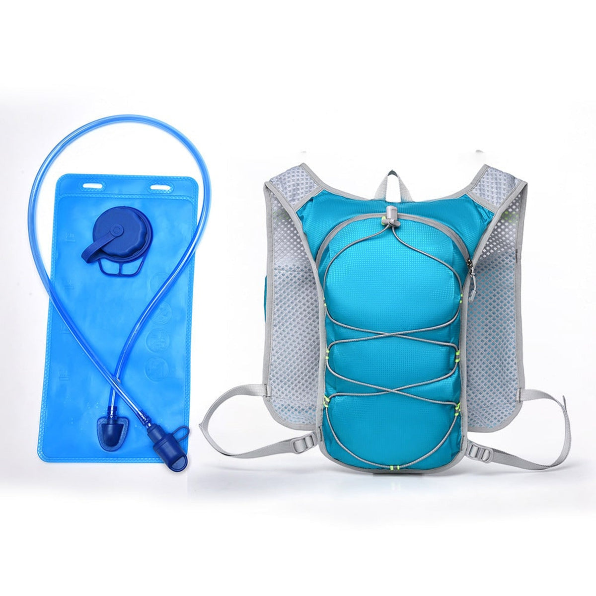 Hydration Vest With Detachable Bladder And Mesh Back Panel For Breathability - Image 17
