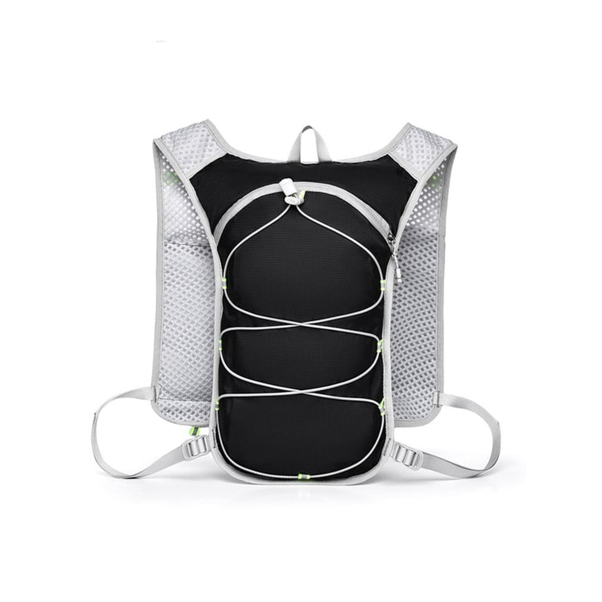Hydration Vest With Detachable Bladder And Mesh Back Panel For Breathability - Image 7