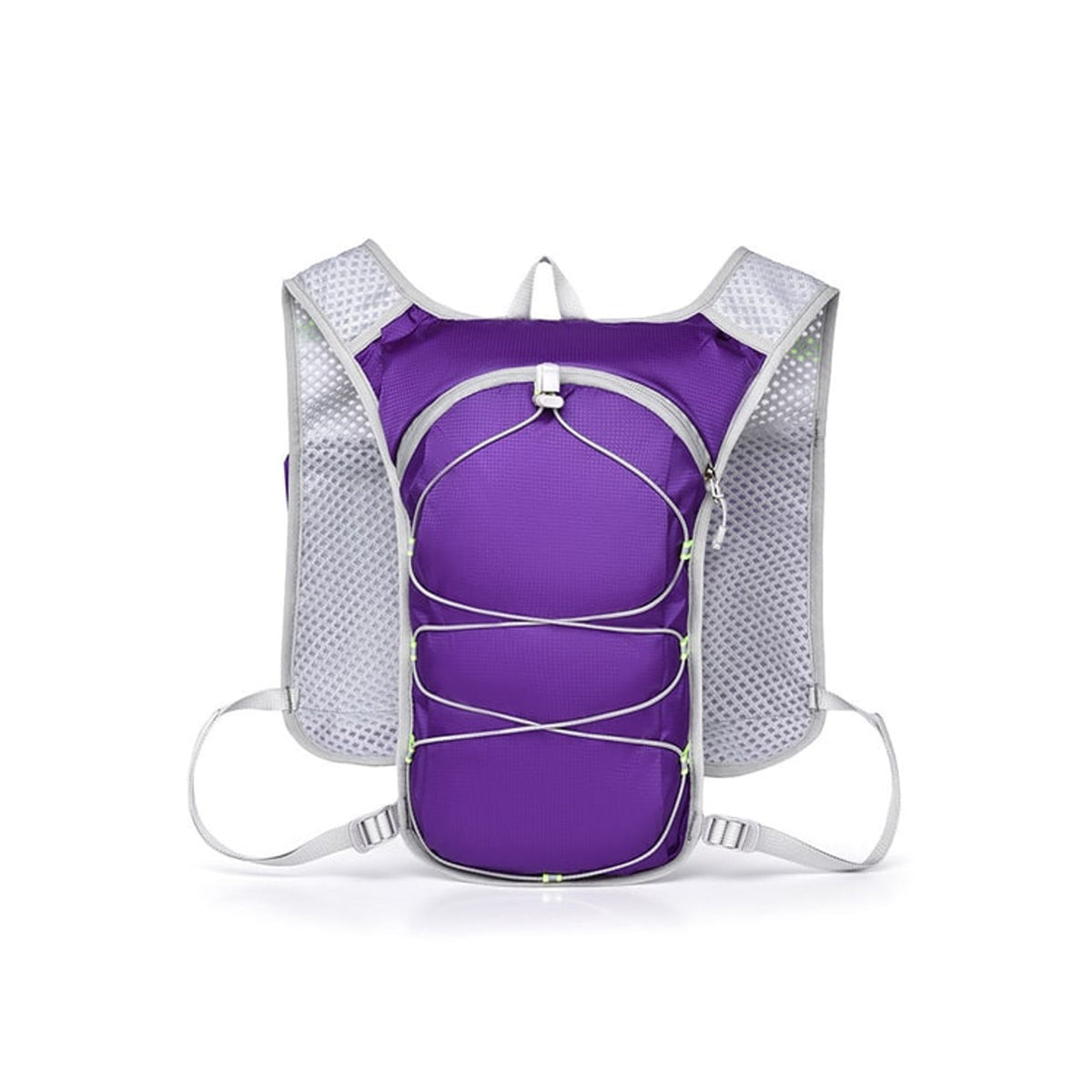 Hydration Vest With Detachable Bladder And Mesh Back Panel For Breathability - Image 10