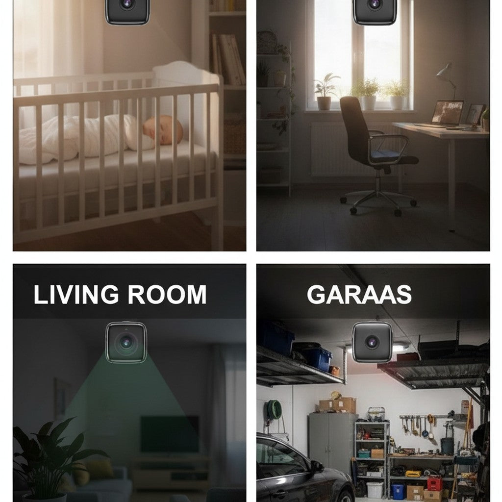 Kamera WiFi do domu z nocnym widzeniem i czujnikiem ruchu benefits