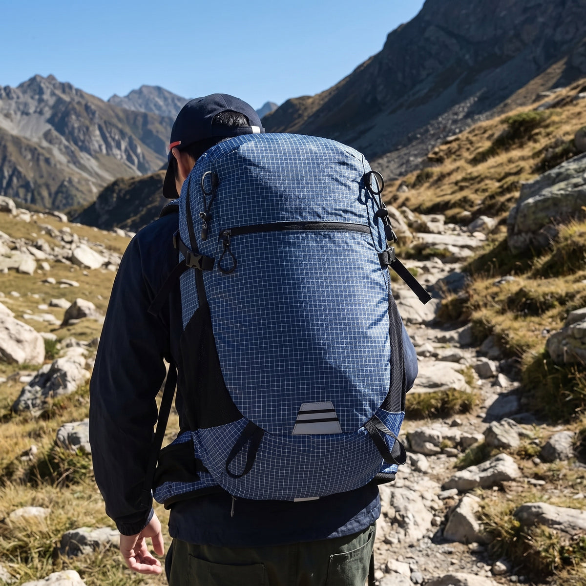 Lightweight Hiking Backpack with Supportive Small and Pattern - hero