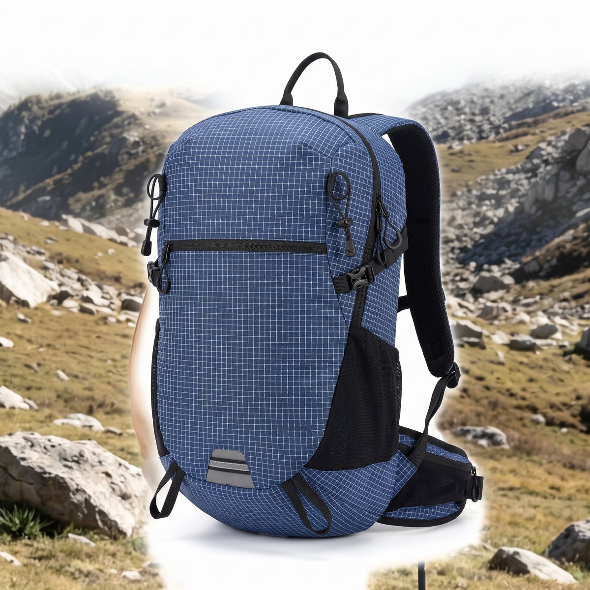 Lightweight Hiking Backpack with Supportive Small and Pattern - studio