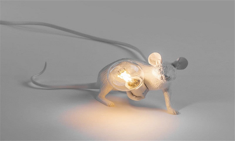 Mouse Lamp Table Resin Animal Figurine Decor 47 Characters This Is Below 70 So We Need Add More Descriptors. - Image 7