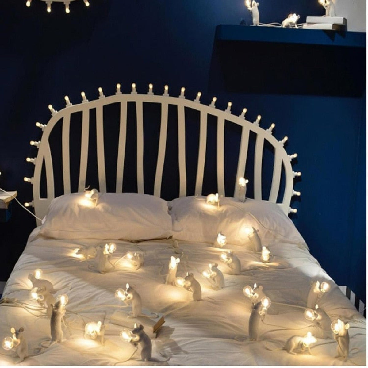 Mouse Lamp Table Resin Animal Figurine Decor 47 Characters This Is Below 70 So We Need Add More Descriptors. - Image 3