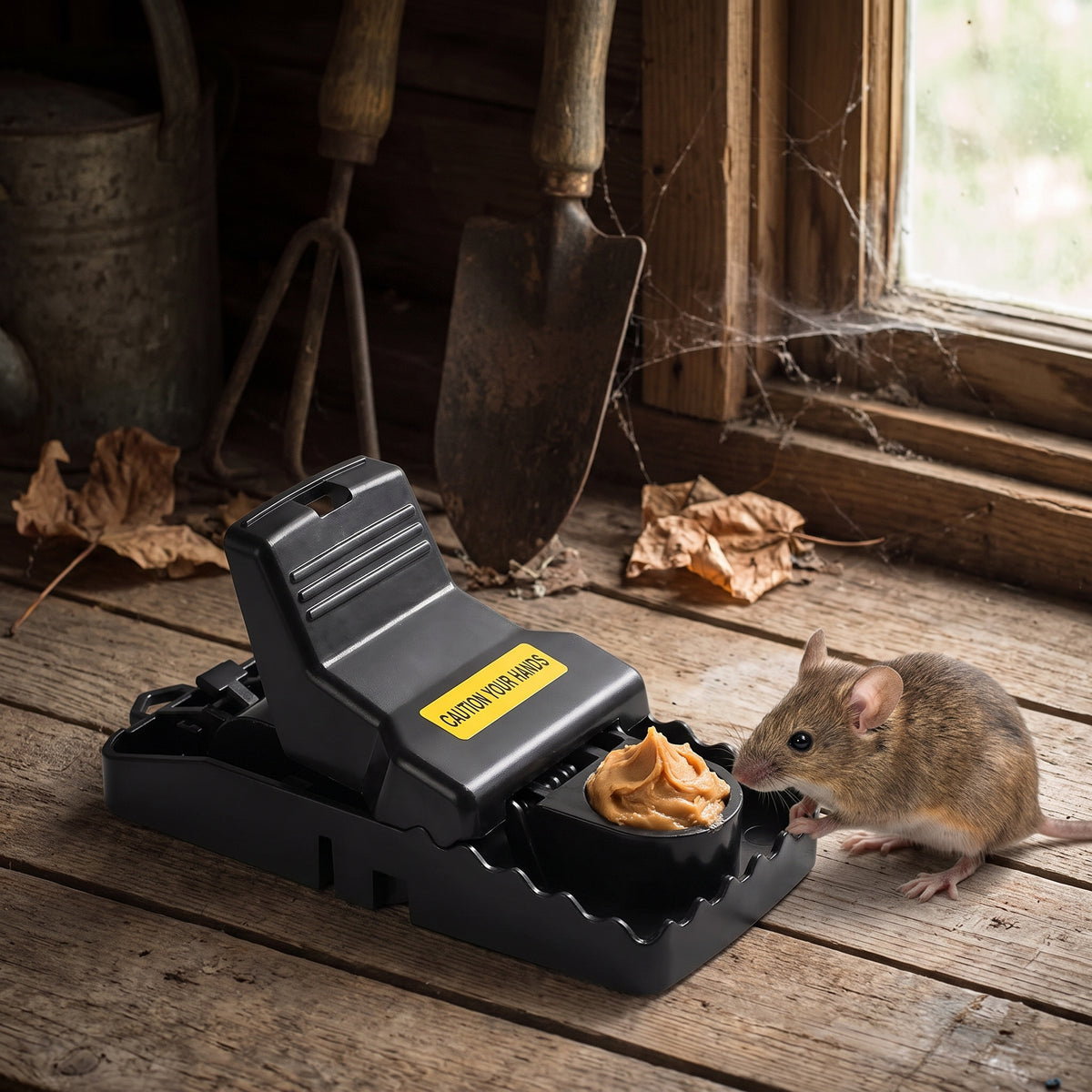 Mouse Trap Rat Rodent Killer Plastic Snap Black Pest Control Indoor Outdoor - Image 3