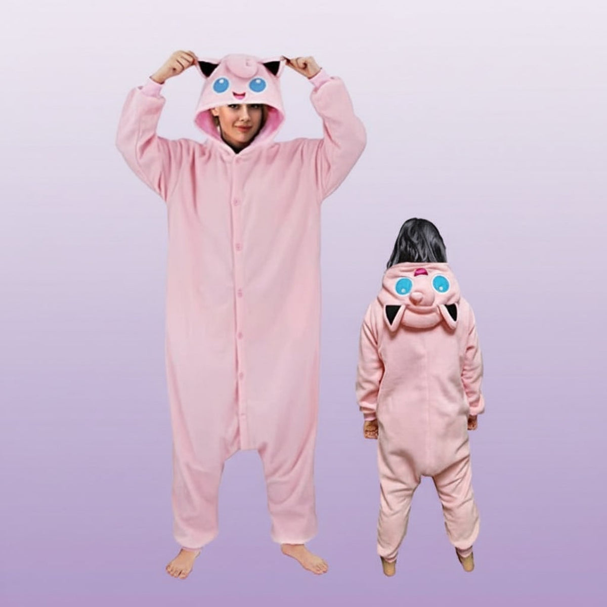 Onesie For Halloween Kids' Christmas Pajamas With Playful Character Hood - Image 7