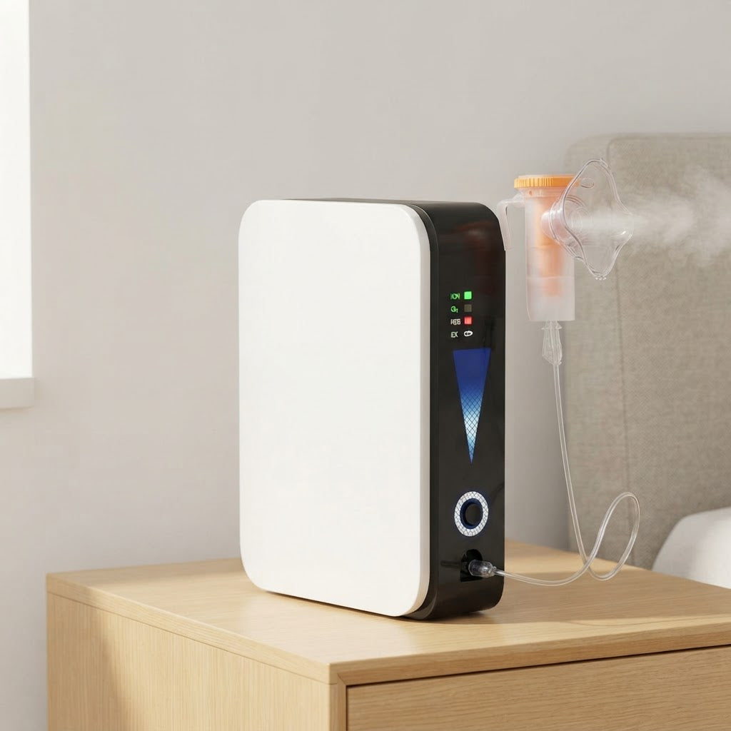 Portable Oxygen Concentrator With Adjustable Flow For Home And Travel Use - Image 1