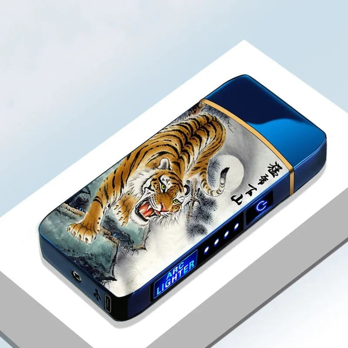 Rechargeable USB Plasma Lighter With Windproof Electronic Metal Design - Image 13