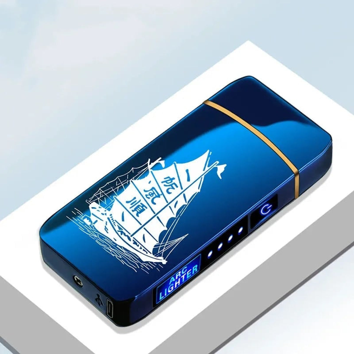 Rechargeable USB Plasma Lighter With Windproof Electronic Metal Design - Image 19