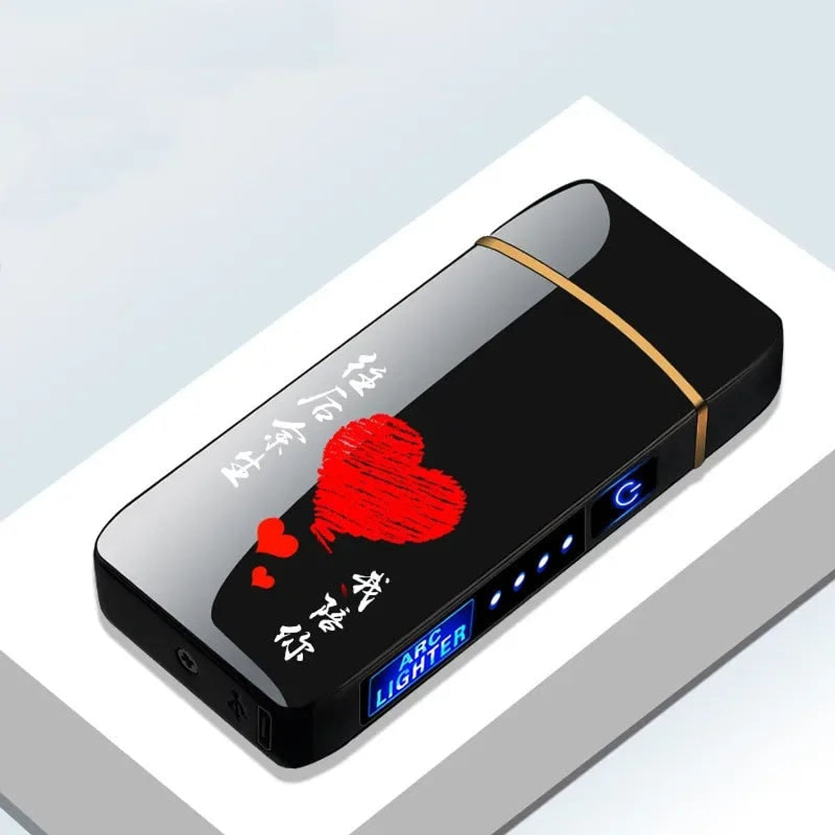 Rechargeable USB Plasma Lighter With Windproof Electronic Metal Design - Image 9