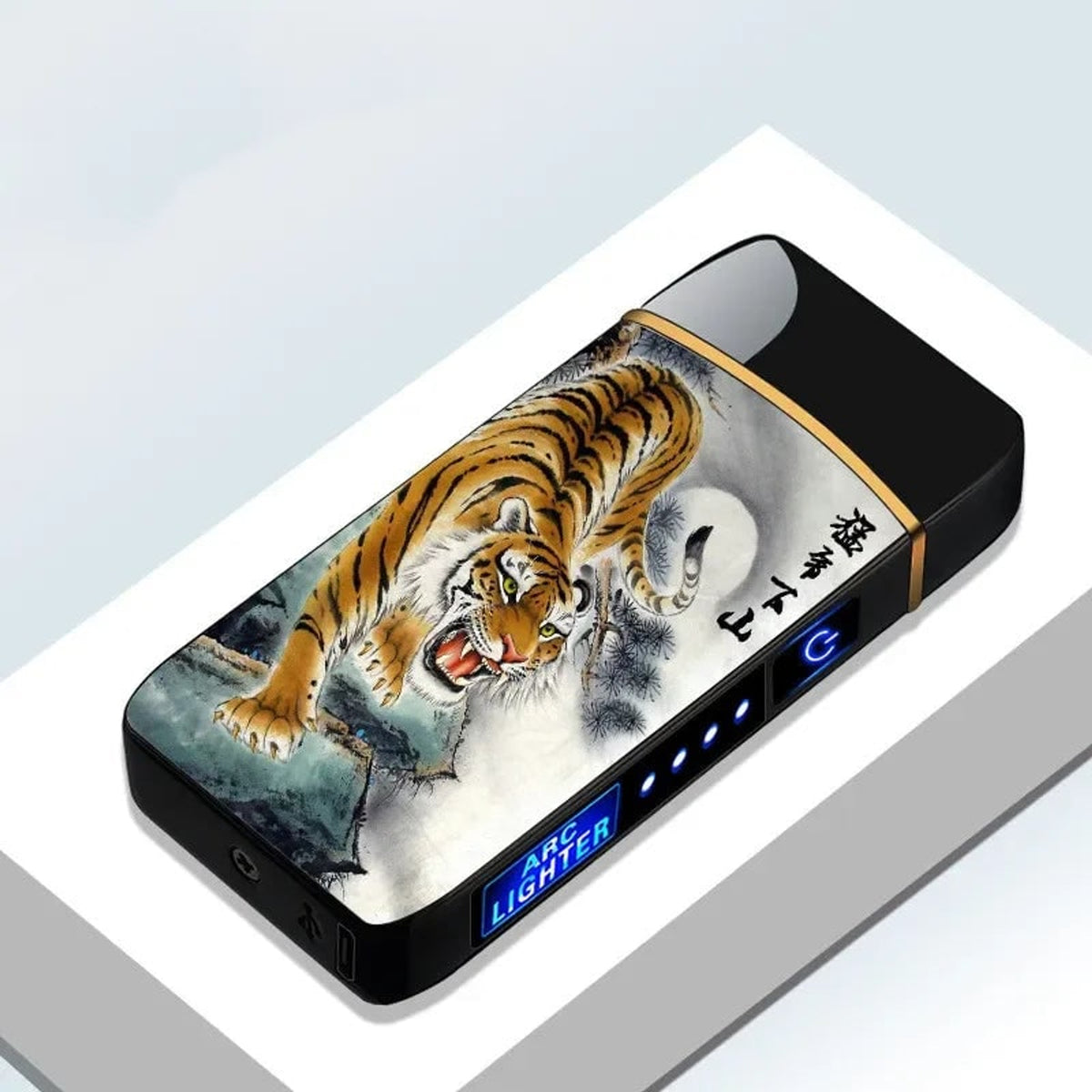 Rechargeable USB Plasma Lighter With Windproof Electronic Metal Design - Image 21