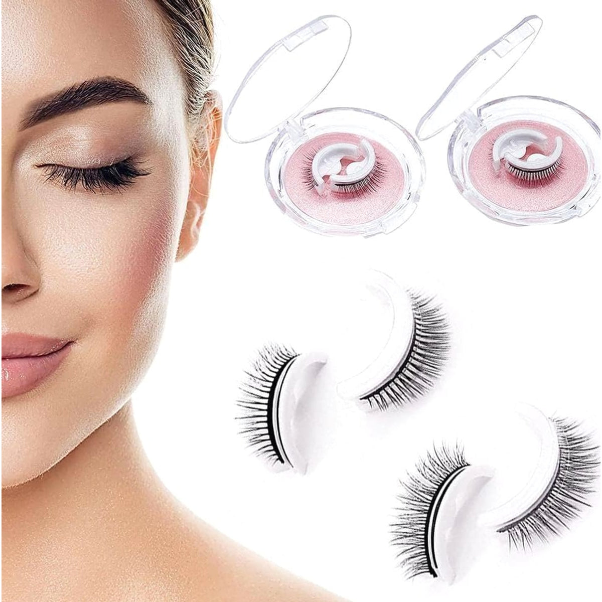 Reusable Magnetic Eyelashes Premium Hypoallergenic False Lashes For Effortless Glamour - Image 8