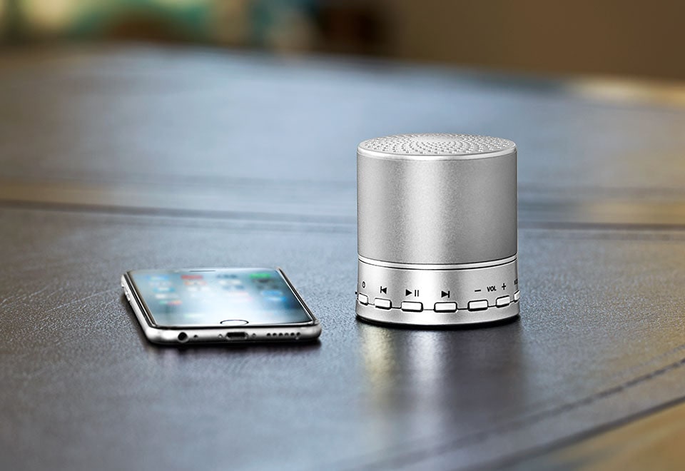 Sound Soother And Bluetooth Speaker With 10 White Noise Sounds And Speakerphone - Image 1