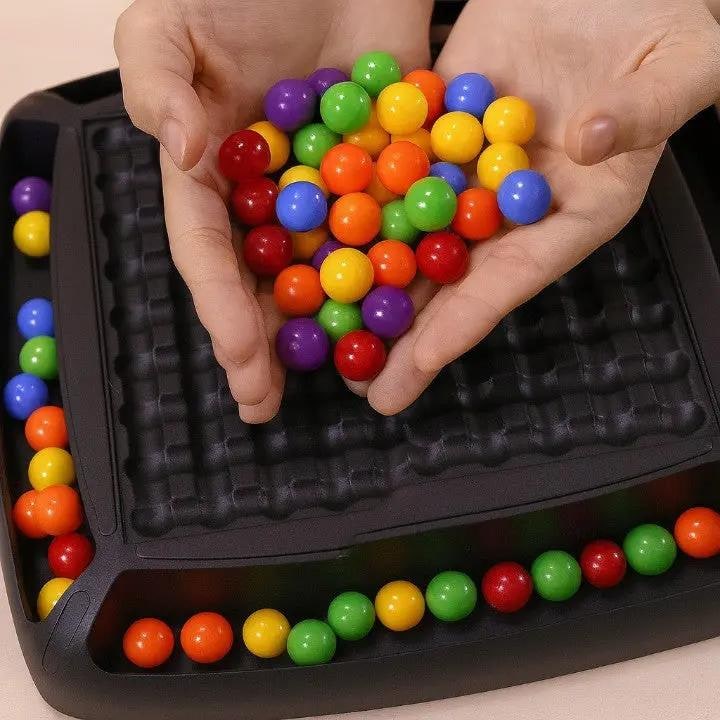 Strategy Board Game Colorful Ball Logic Family Plastic Brain Teaser Kids - Image 4